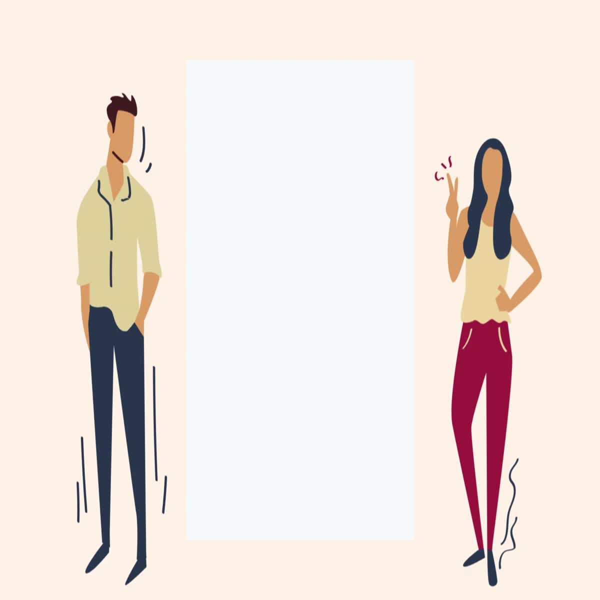 I will make a text messages chat animation 1 minute