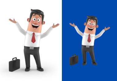 I will change photo background and remove bg in 1 minute