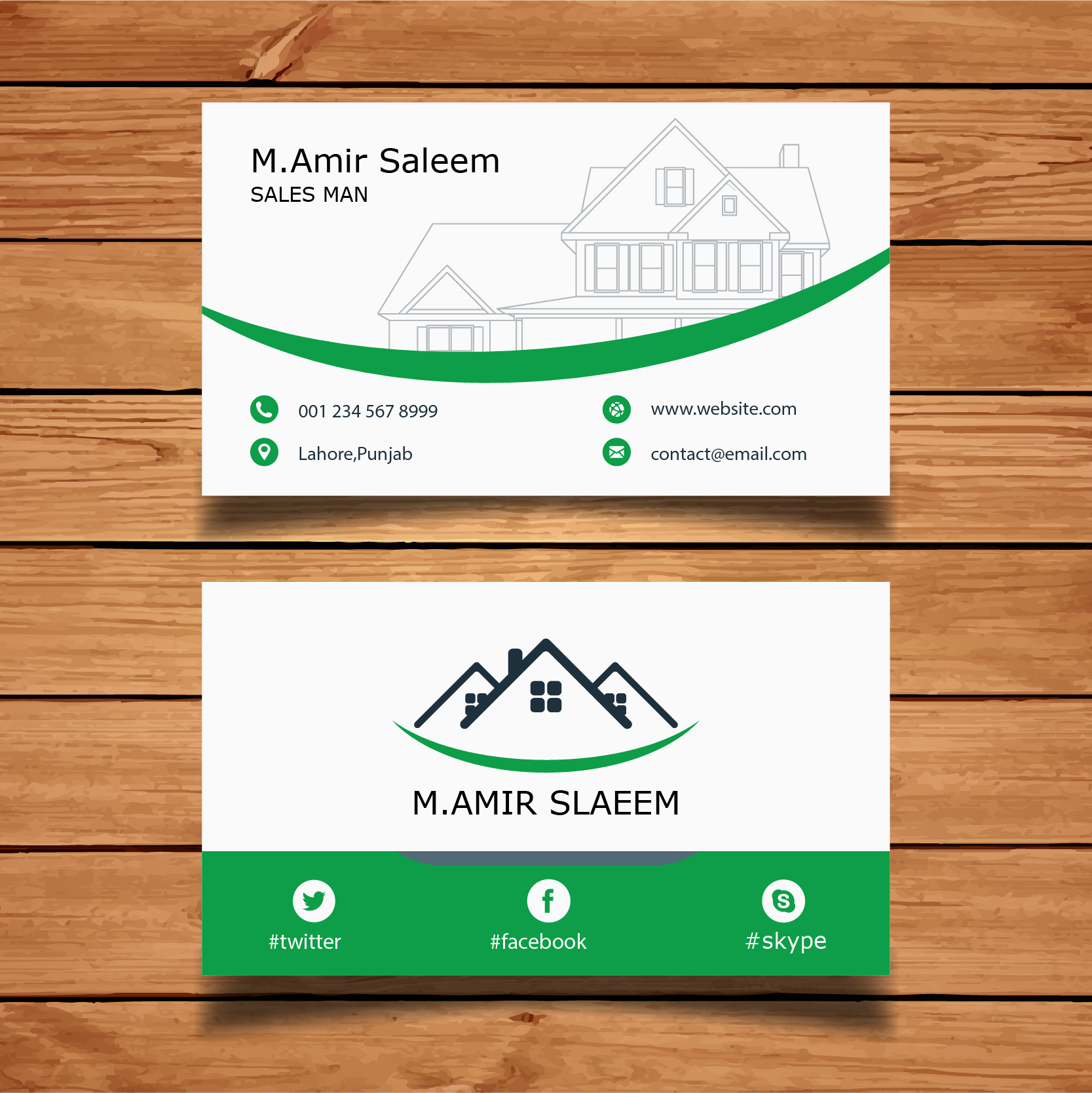 I will design professional visiting card for you in just 5 hours 