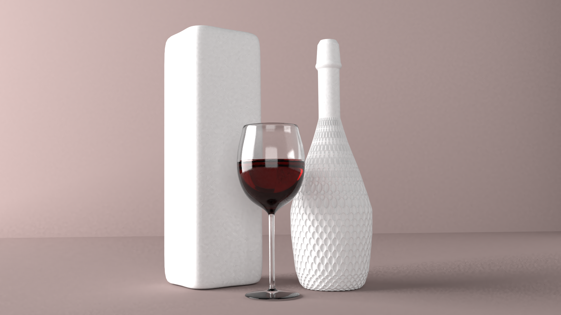  cosmetic product 3d modeling and realistic rendering