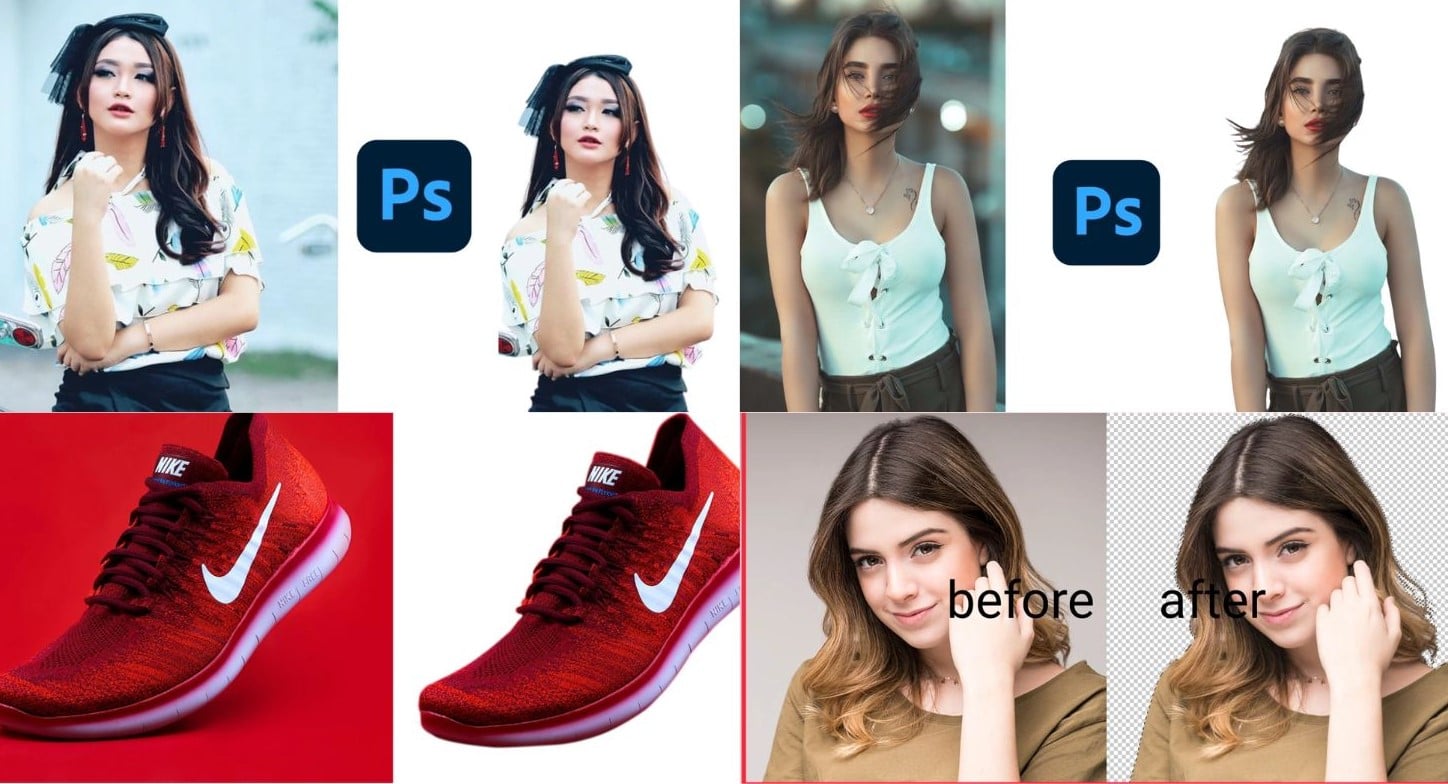 20 professionally Photo background removal Product and editing
