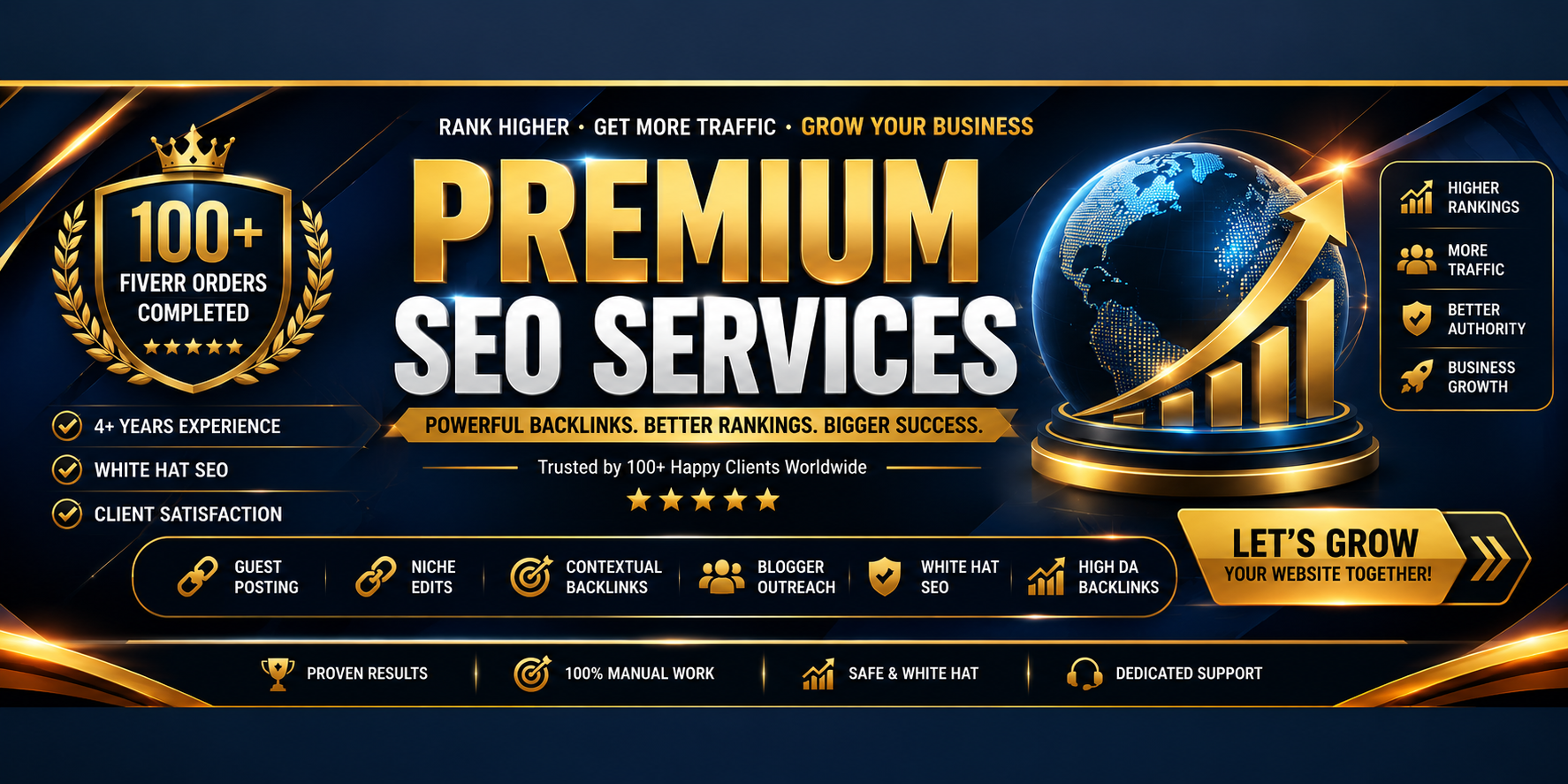 Increase Rankings with 100 Unique Domain High Authority Backlinks DA PA TF CF Up to 100 
