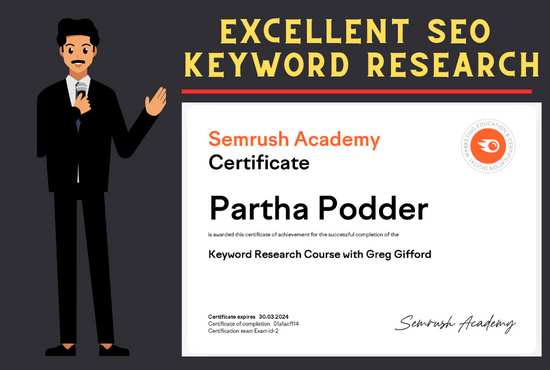 I will provide the best keyword research and on page seo