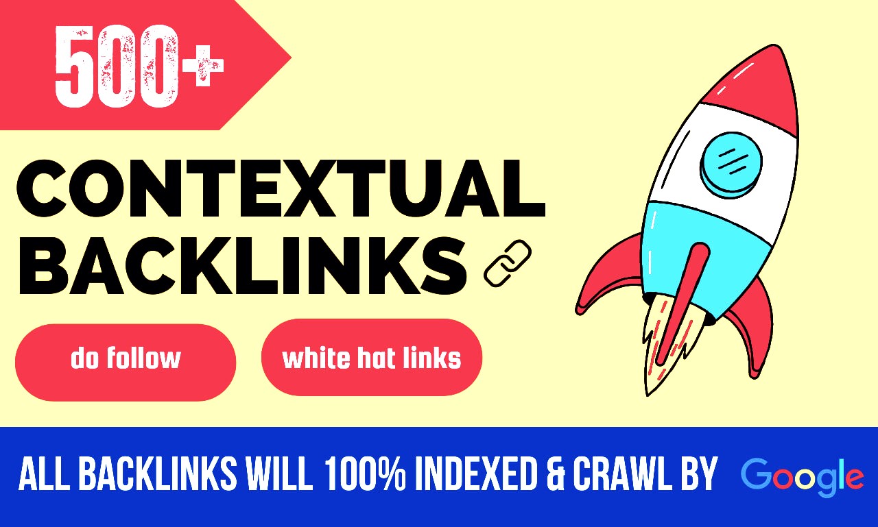 I will provide 200 Contextual high quality powerful backlinks service