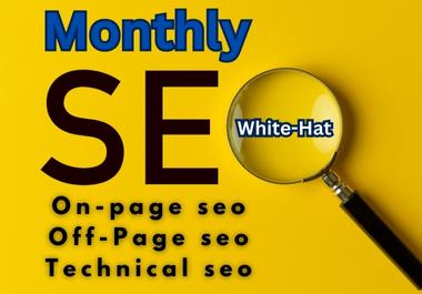 I will provide full SEO service for google top ranking 