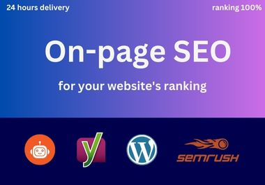 I will fix WordPress on-page SEO issues with Yoast for top ranking