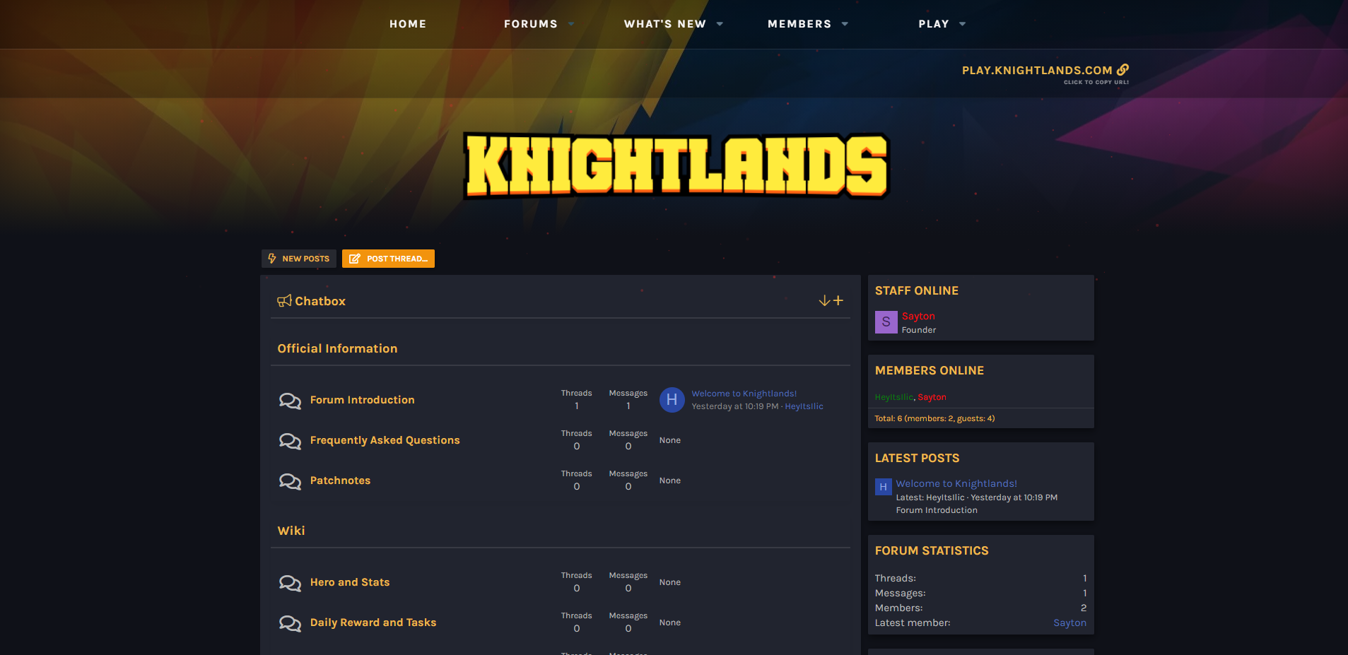 Forum Setup | XenForo, NamelessMC, MyBB, Enjin