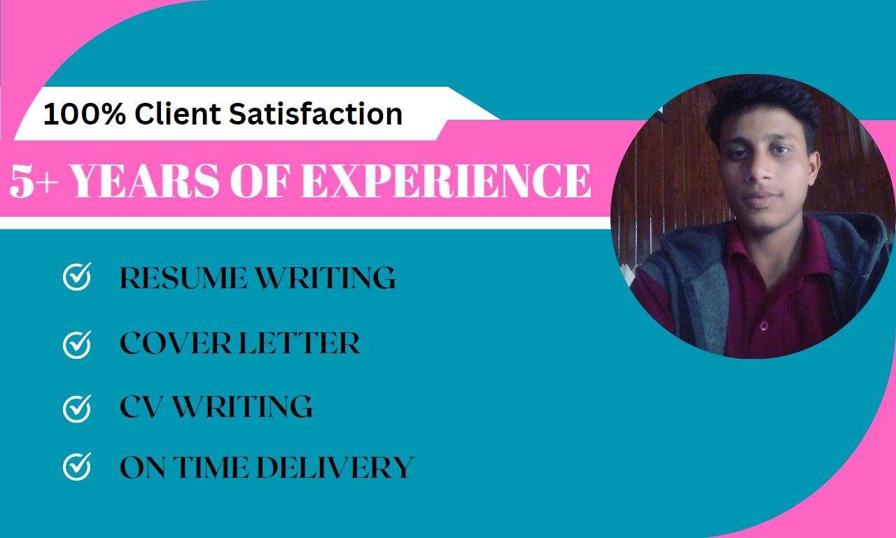 I will design a creative resume and cover letter for ...