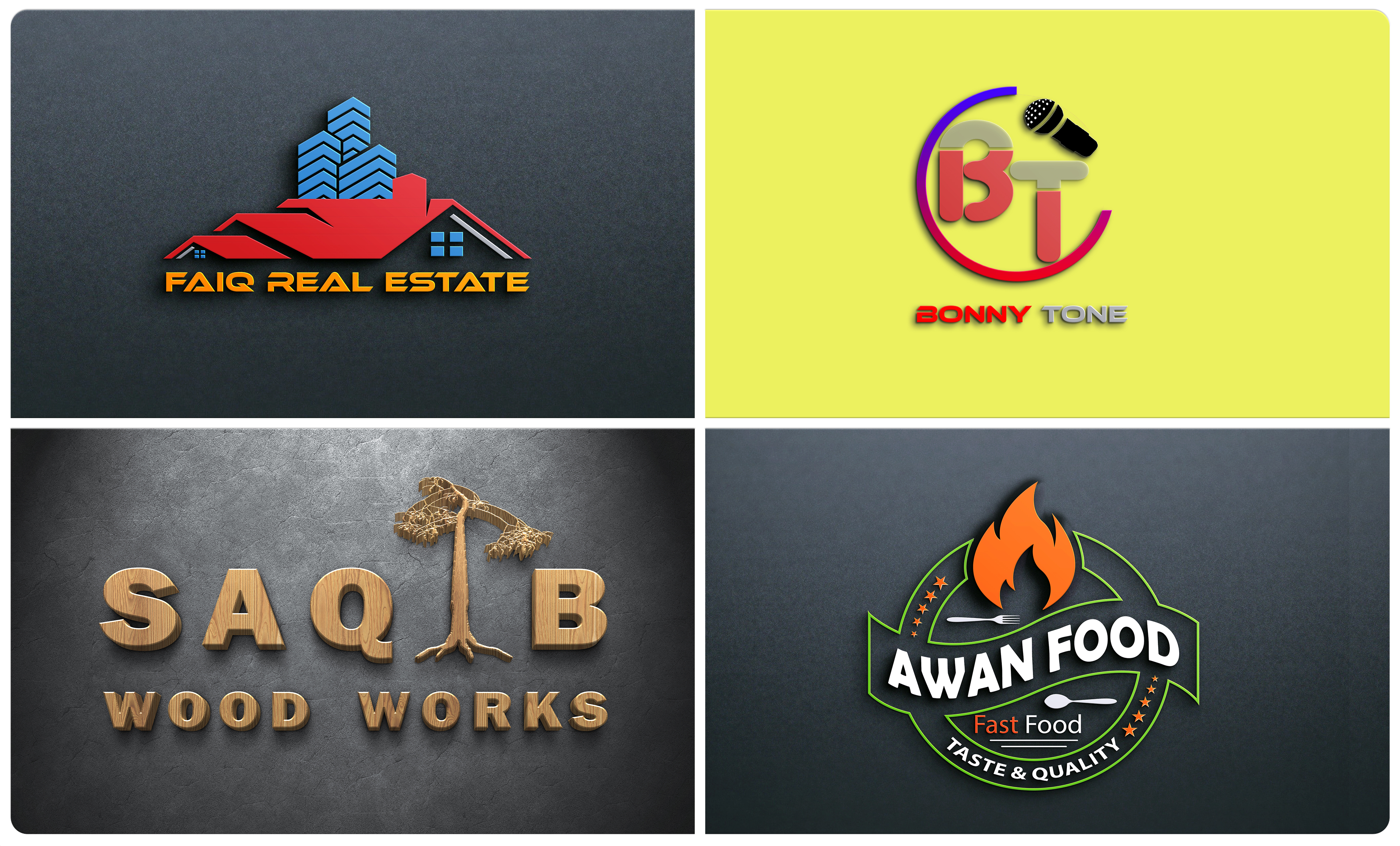 I will design 3D logo for your business, Website and company