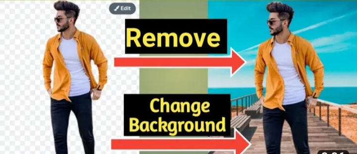  50 Remove and change background images very fast.