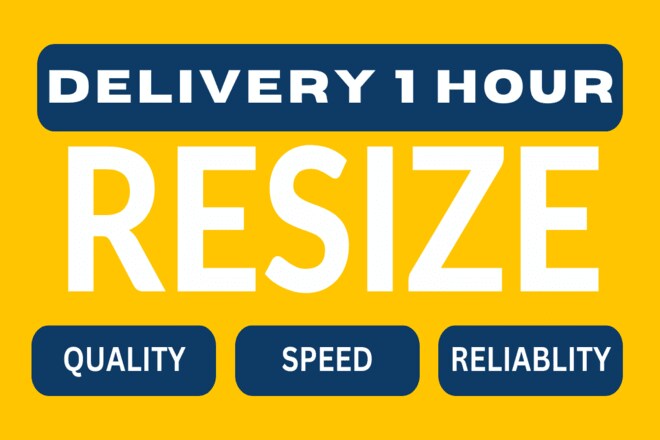 I will do urgent bulk images resizing photo resize logo and crop in 1 hour