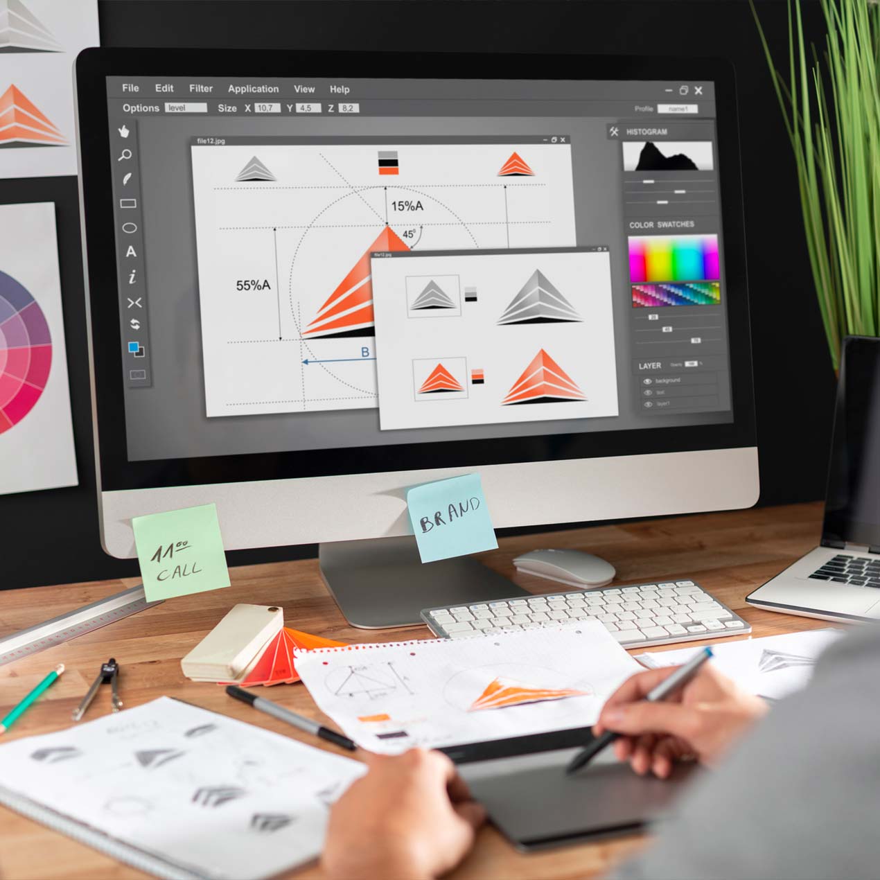 I will create Elegant and attractive Graphics and logos 