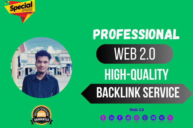 I will Create Professional Web 2.0 Backlinks With High DA 