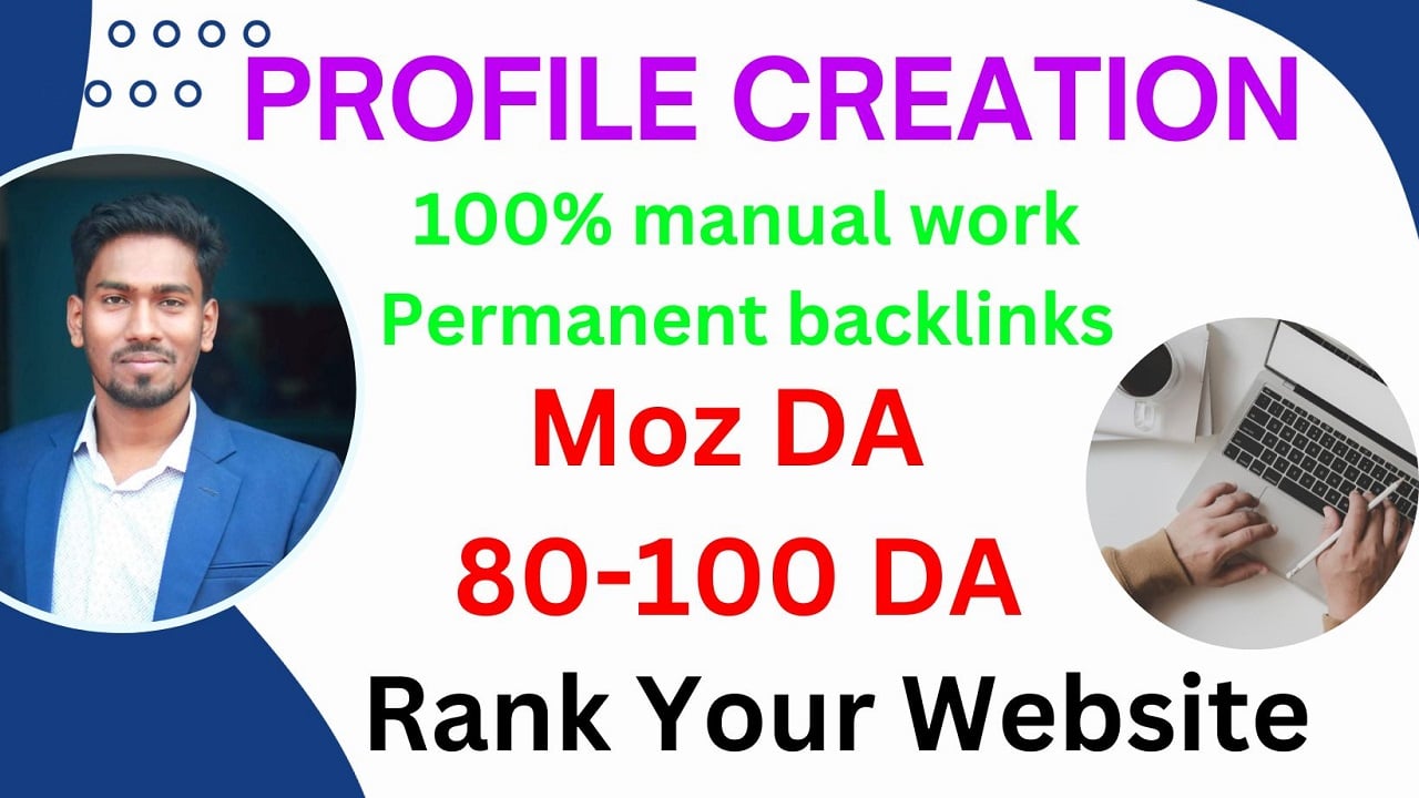 2025 Update 110+ PR9 Profile Creation & Article Backlinks to Rank your site