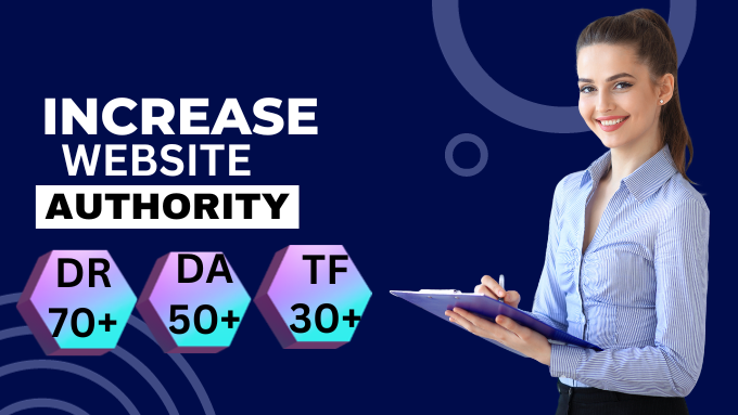 I can help improve your website's domain rating and a...