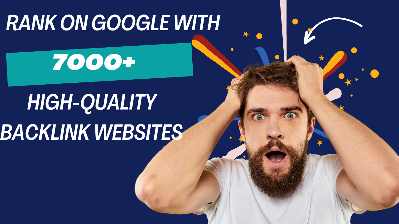 Get 7000+ High-Quality Backlink Website List with High DA/PA