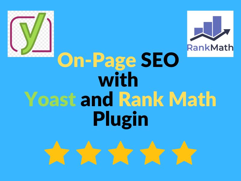 I will optimize on page SEO with Yoast seo rank math Plugin