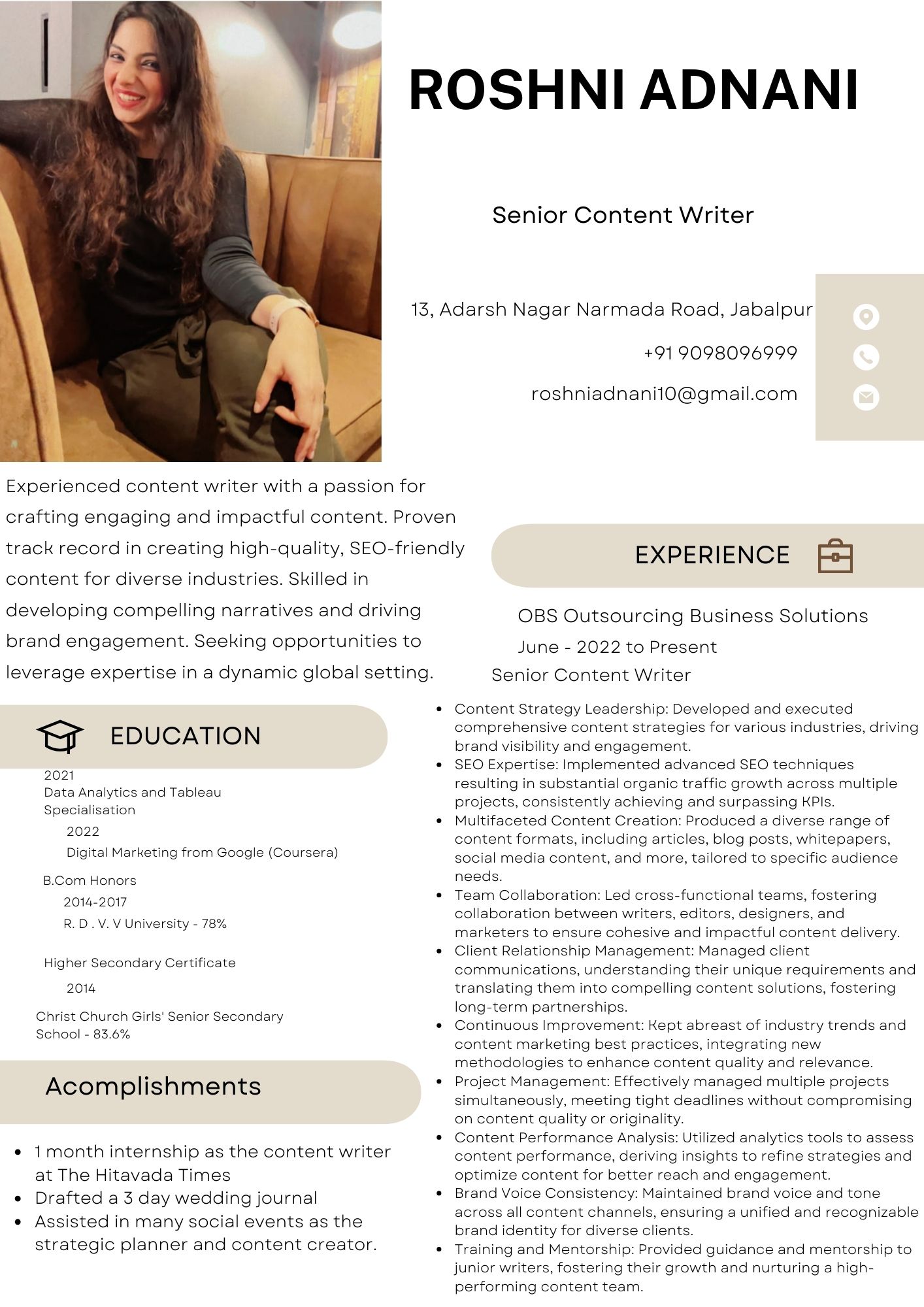 "Strategic Content Creation Package"