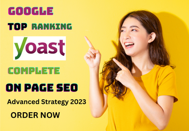  I will offer Yoast On-Page SEO and Technical SEO Services for Google high ranking