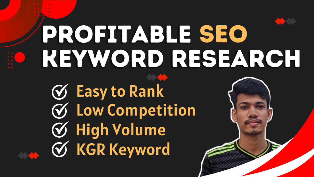 I will research 25 most profitable keywords for your ...