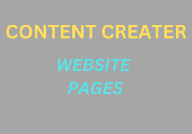 I will write killer home page and about us page writi...