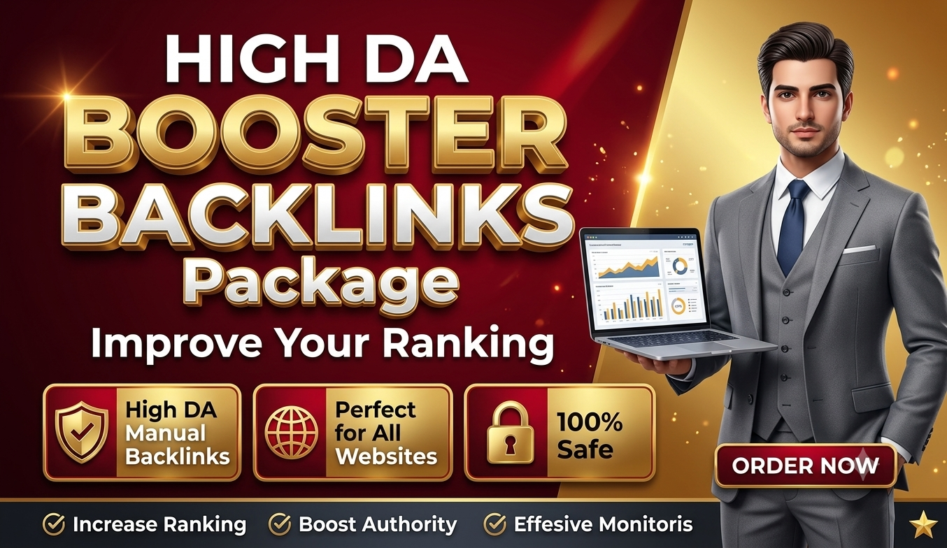 Booster High DA Backlinks Package Rank Website on Google