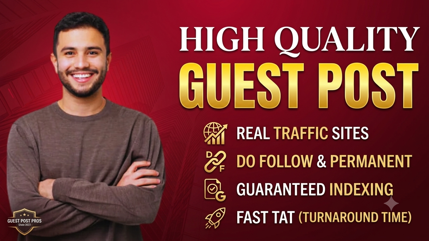 Get Premium 10 High DA DR Guest Post Backlinks from R...