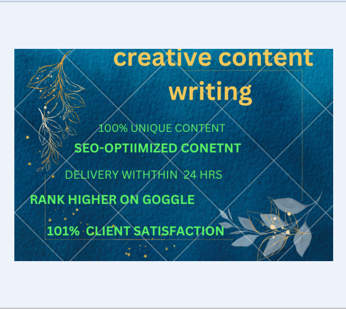 I will be your freelance content writer and blog writer