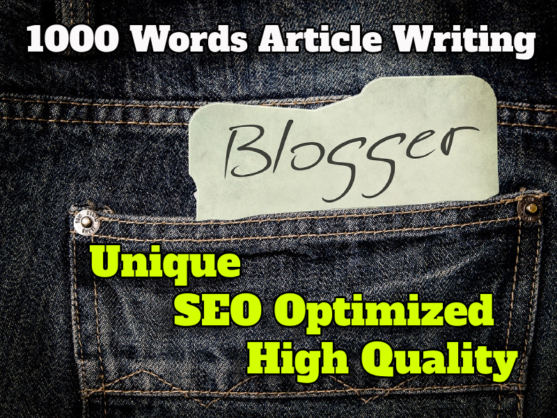 1000 words of unique SEO optimized content writing fo...
