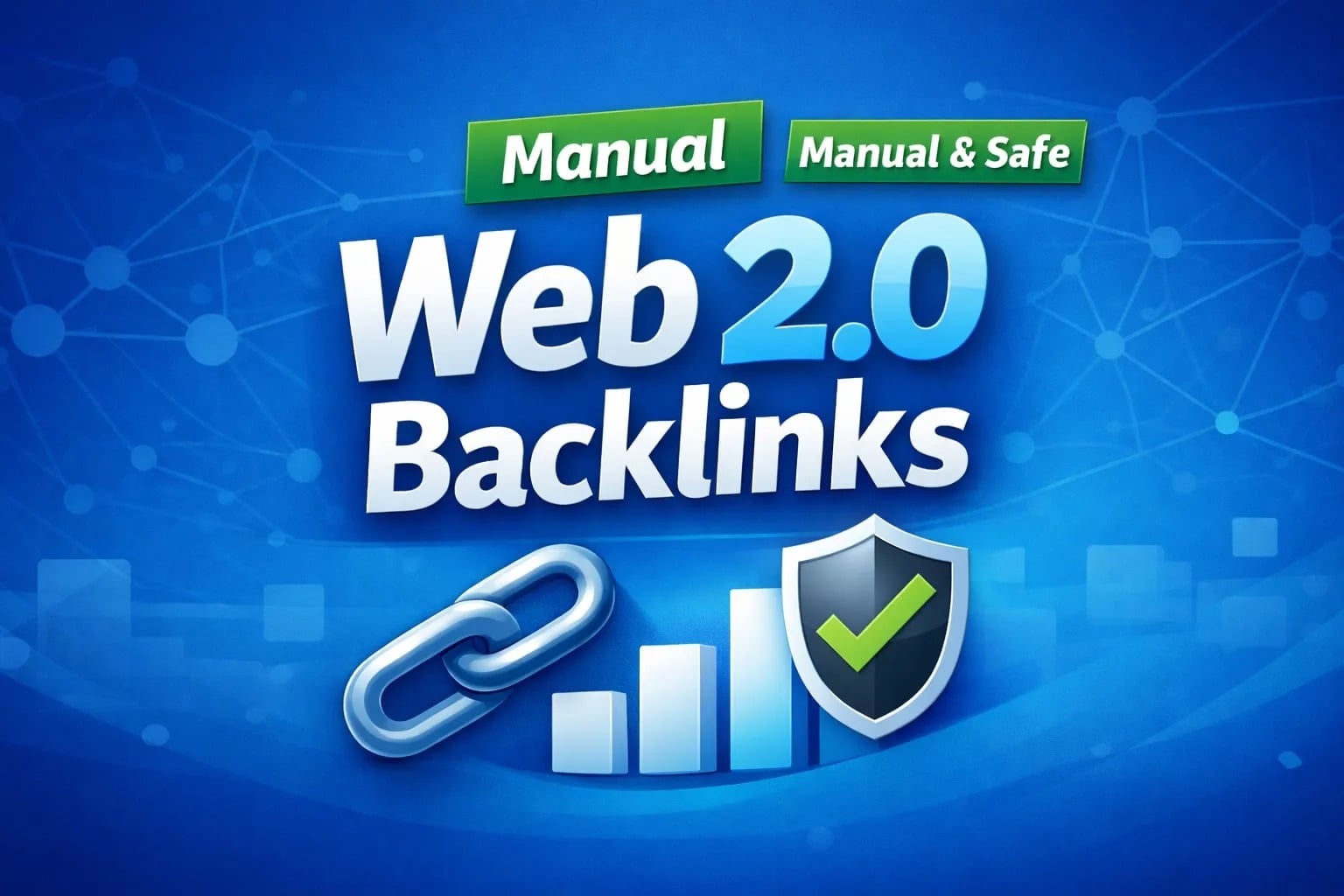 Get Powerful Manual 1000 Web 2.0 SEO Do-follow link building Backlinks to Ranking Your Website