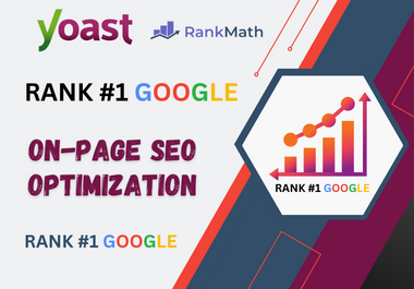 I will optimize your website on-page SEO service of WordPress shopify wix squarespace