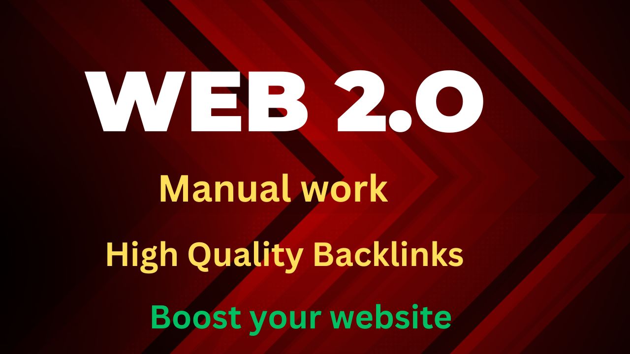 I will provide 50 Web 2.0 seo backlink