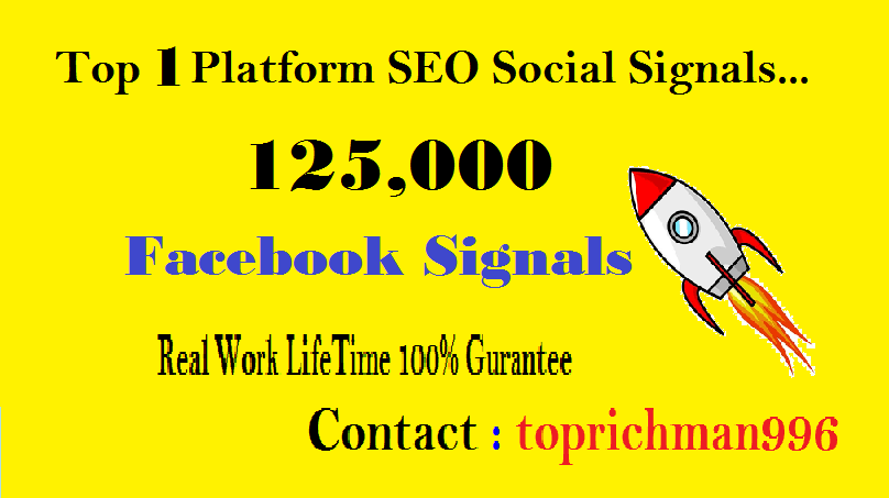Provide 125,000 Web Social Signals Share manually Service HQ SEO PBN Backlink Boost Bookmark 