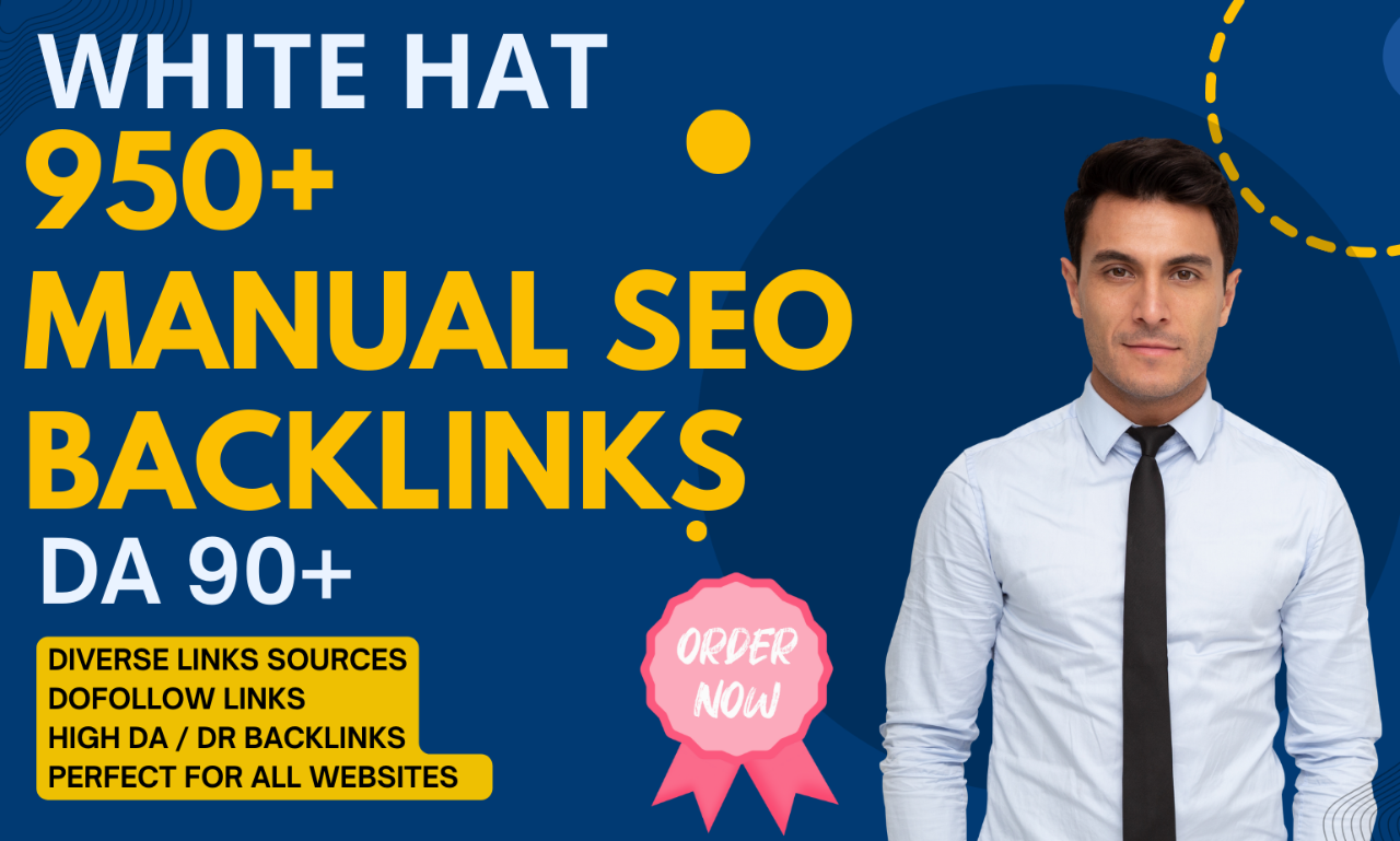 GET 40 high da authority backlinks white hat manual dofollow backlinks link building, 