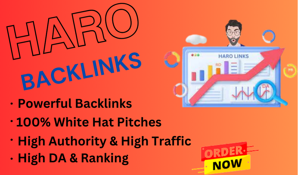 I will create high quality backlinks with haro pitches