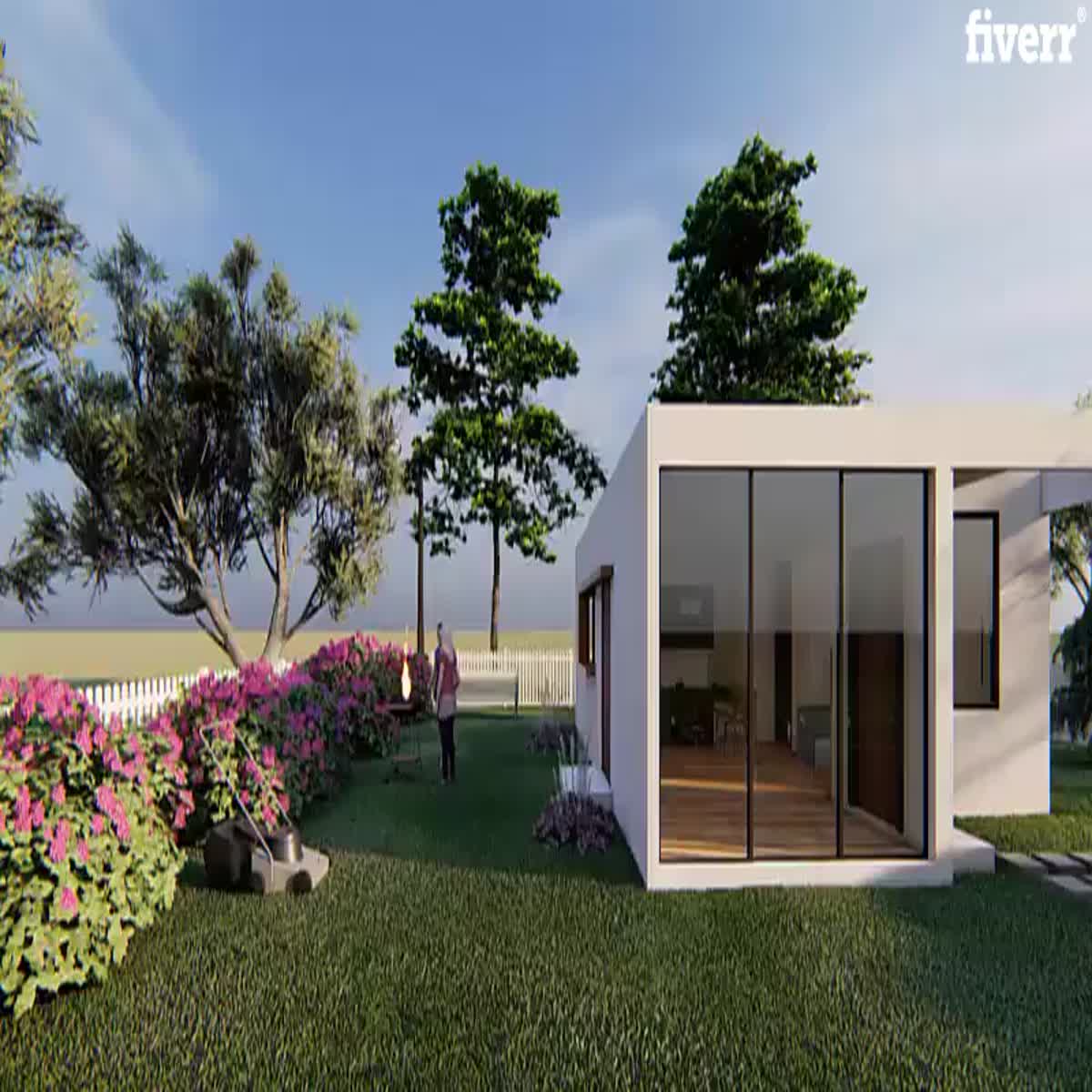 I will 3d architectural modeling rendering animation