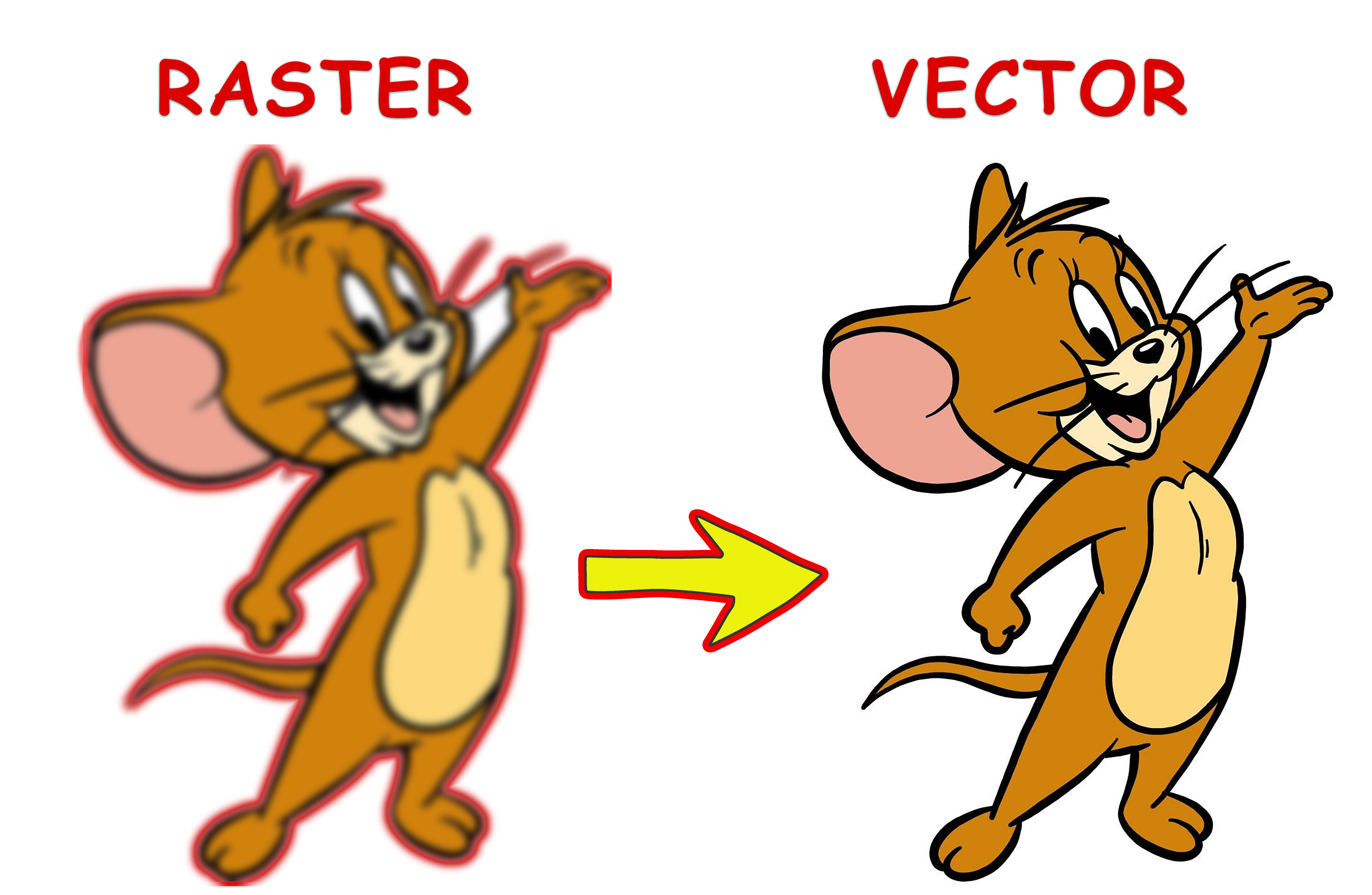 I will do vector tracing, vectorize, recreate, redraw or convert logo to vector in 24hr
