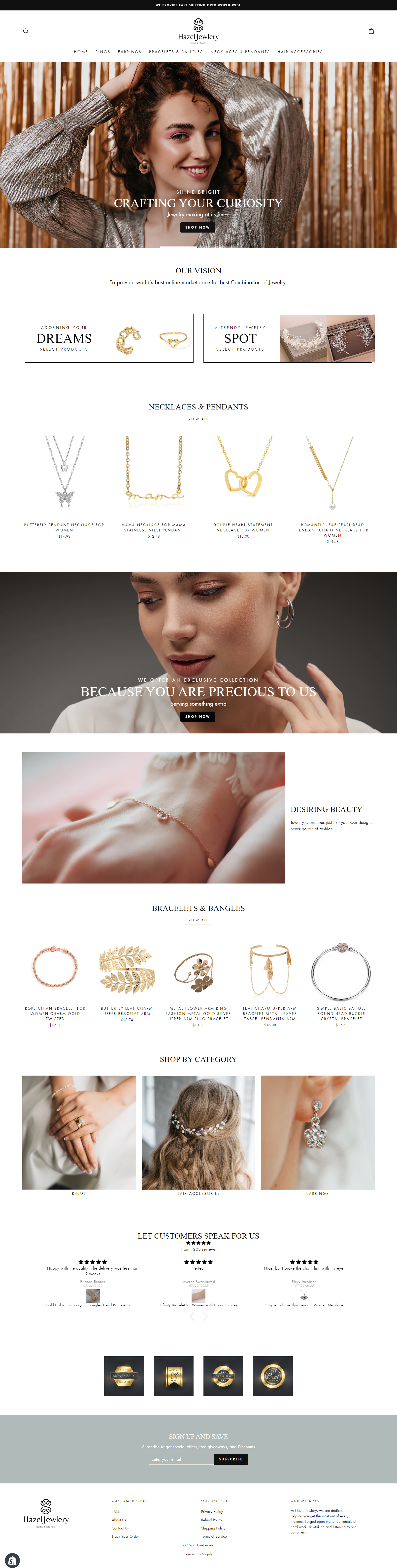 I will setup store personalization on shopify dropshipping