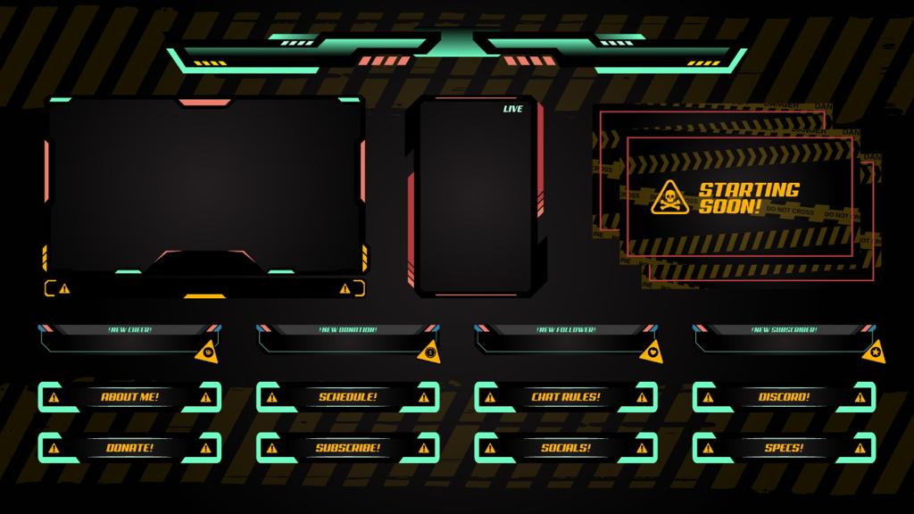 I will redesign your stream with custom overlay Strea...