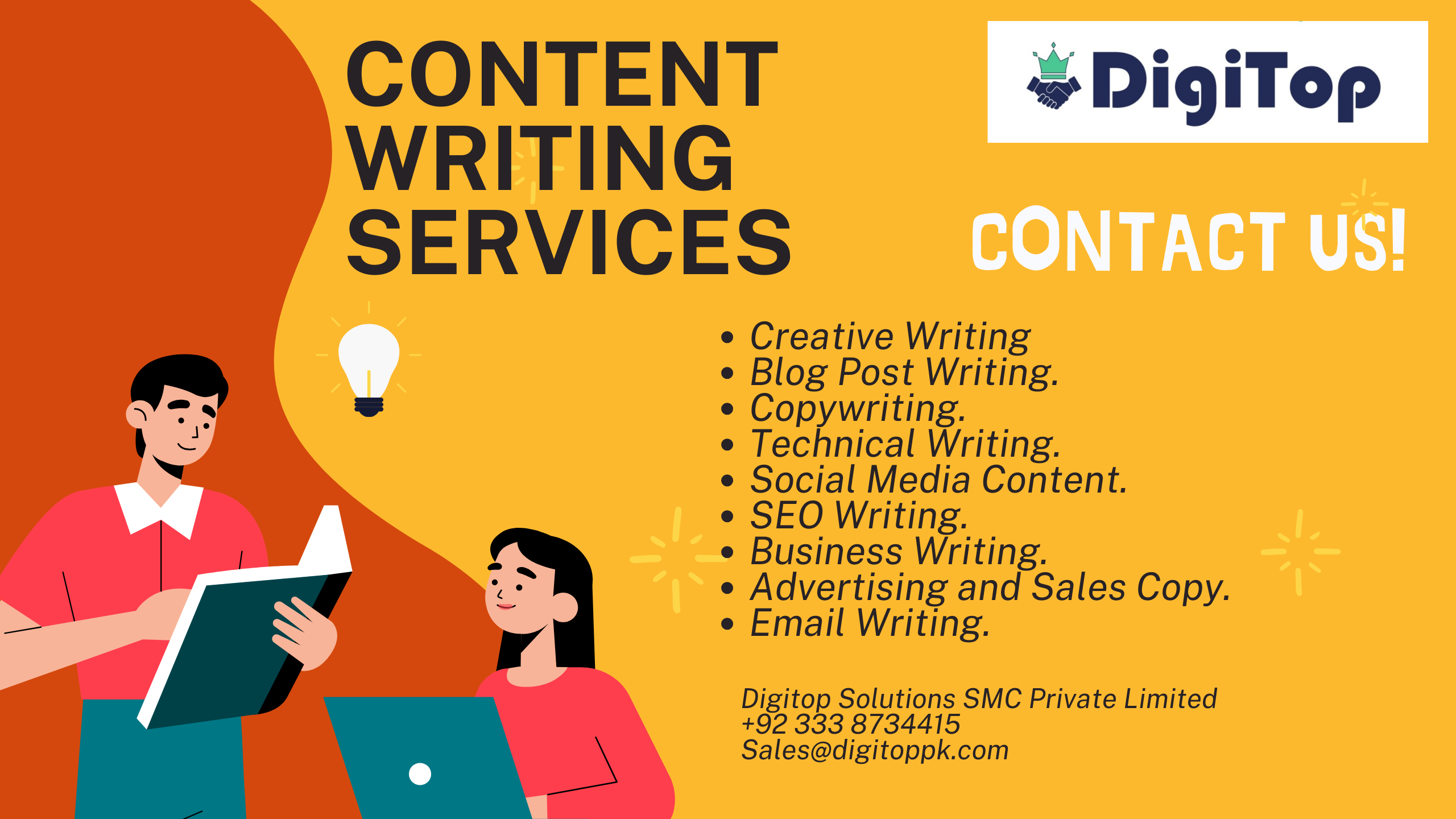 I will Write any Content for the Blogs, websites and...