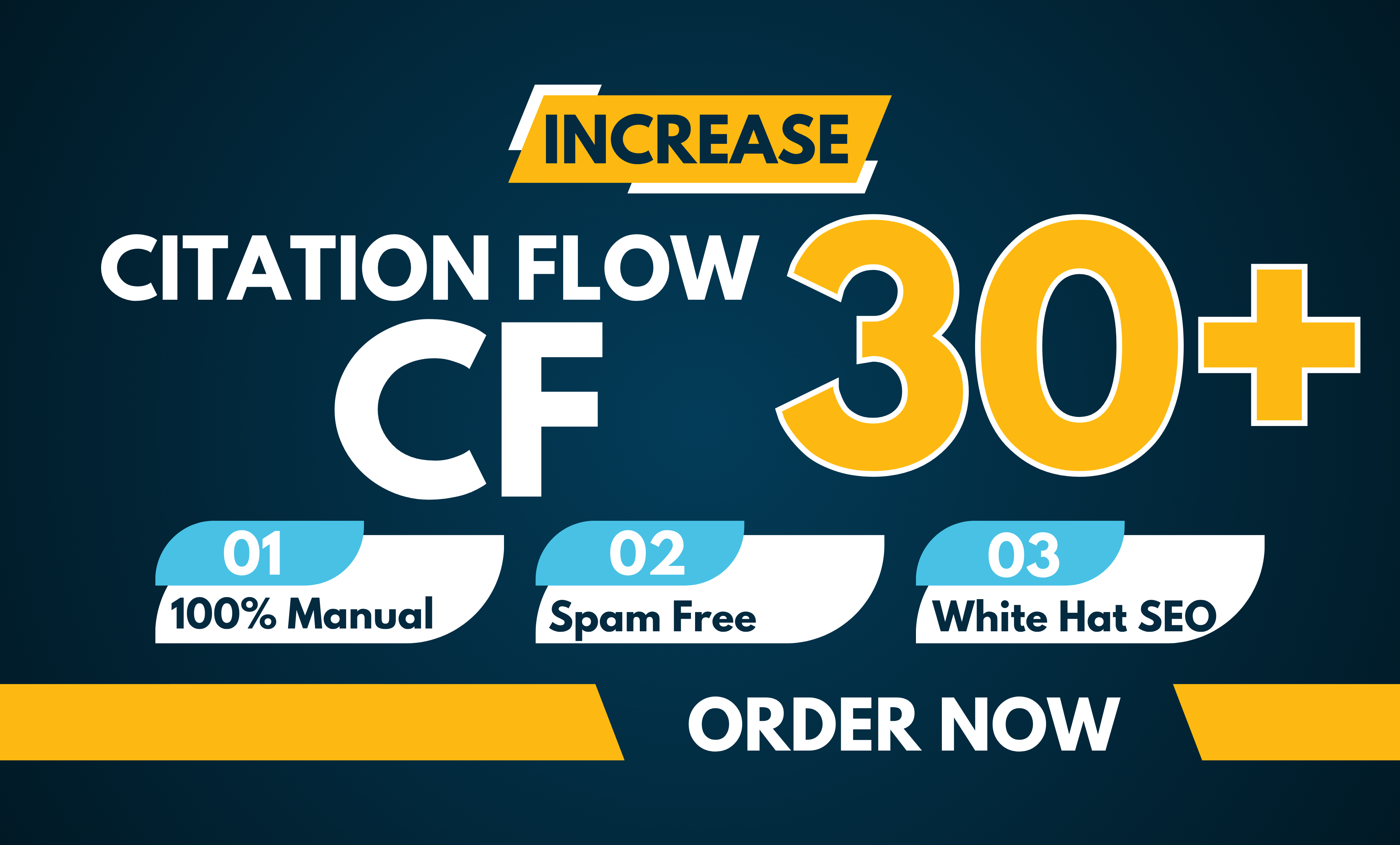 i will increase your website majestic CF