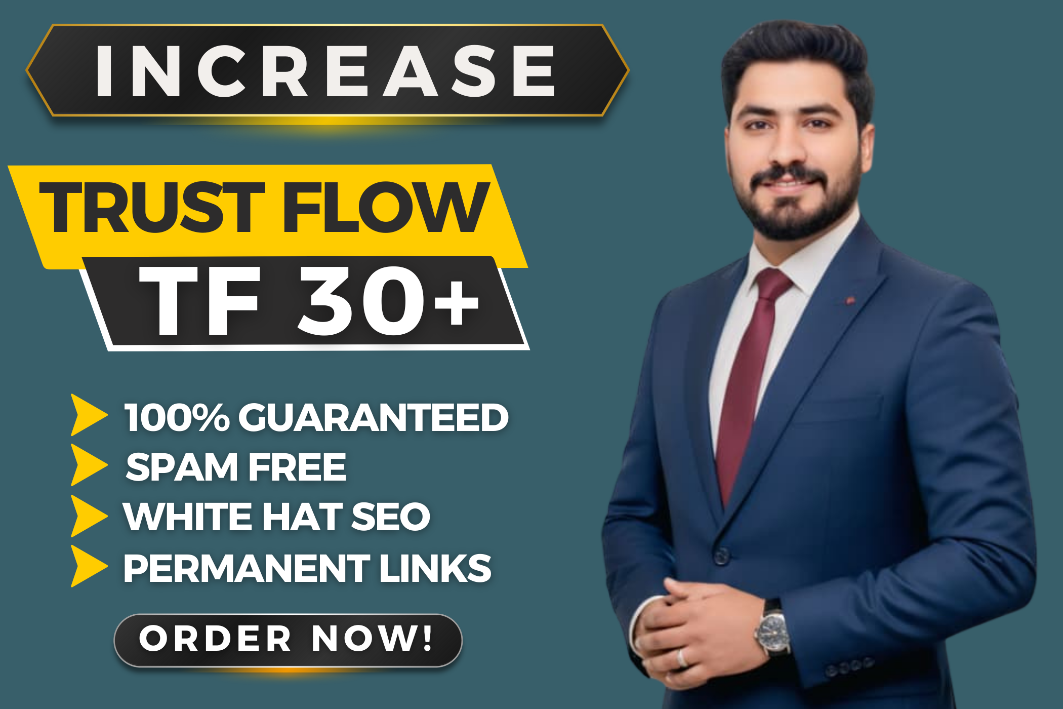Increase trust flow TF 30+ of URL guaranteed