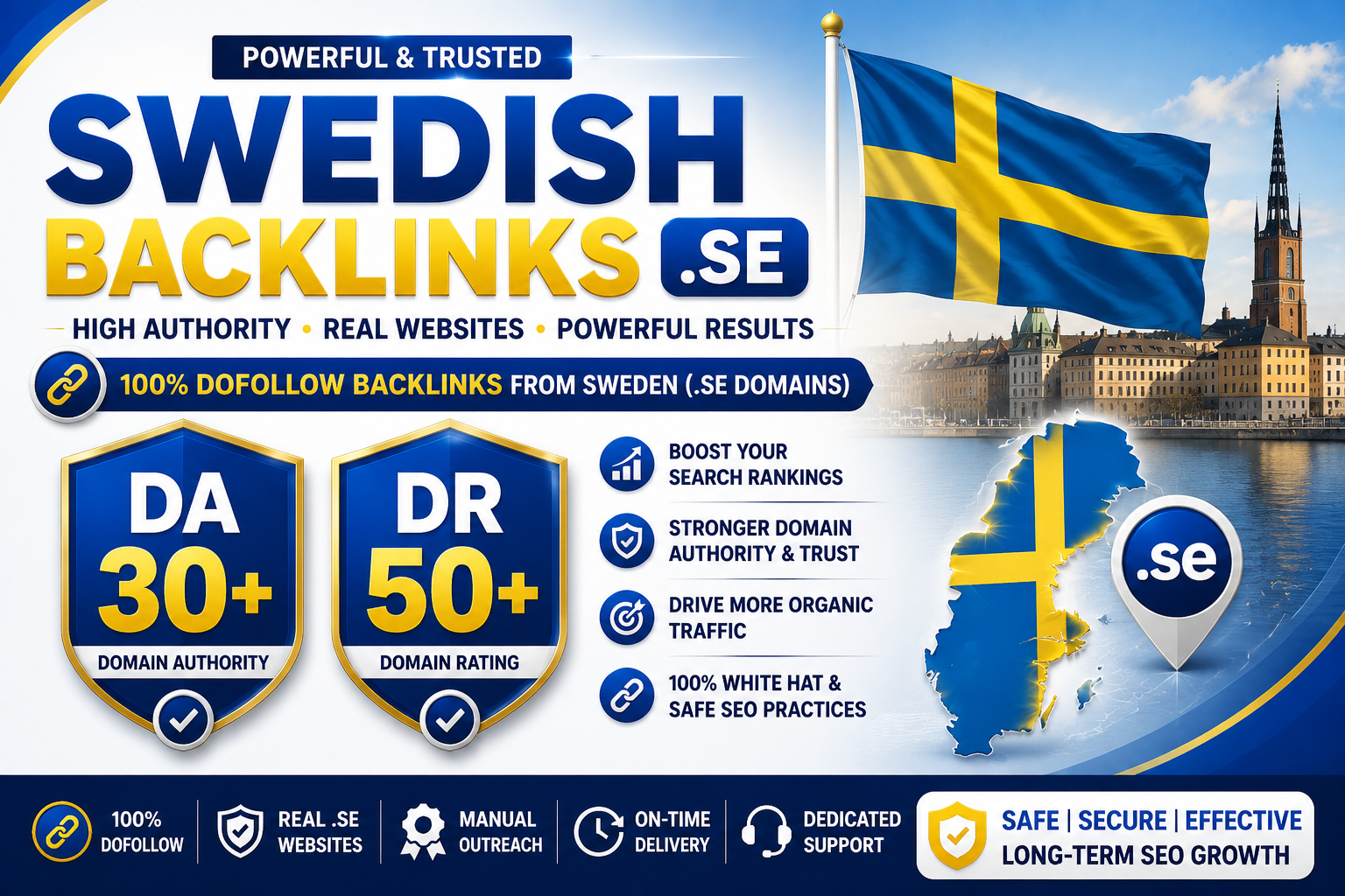 I will create 100 High-Quality .se Swedish PBN Backlinks