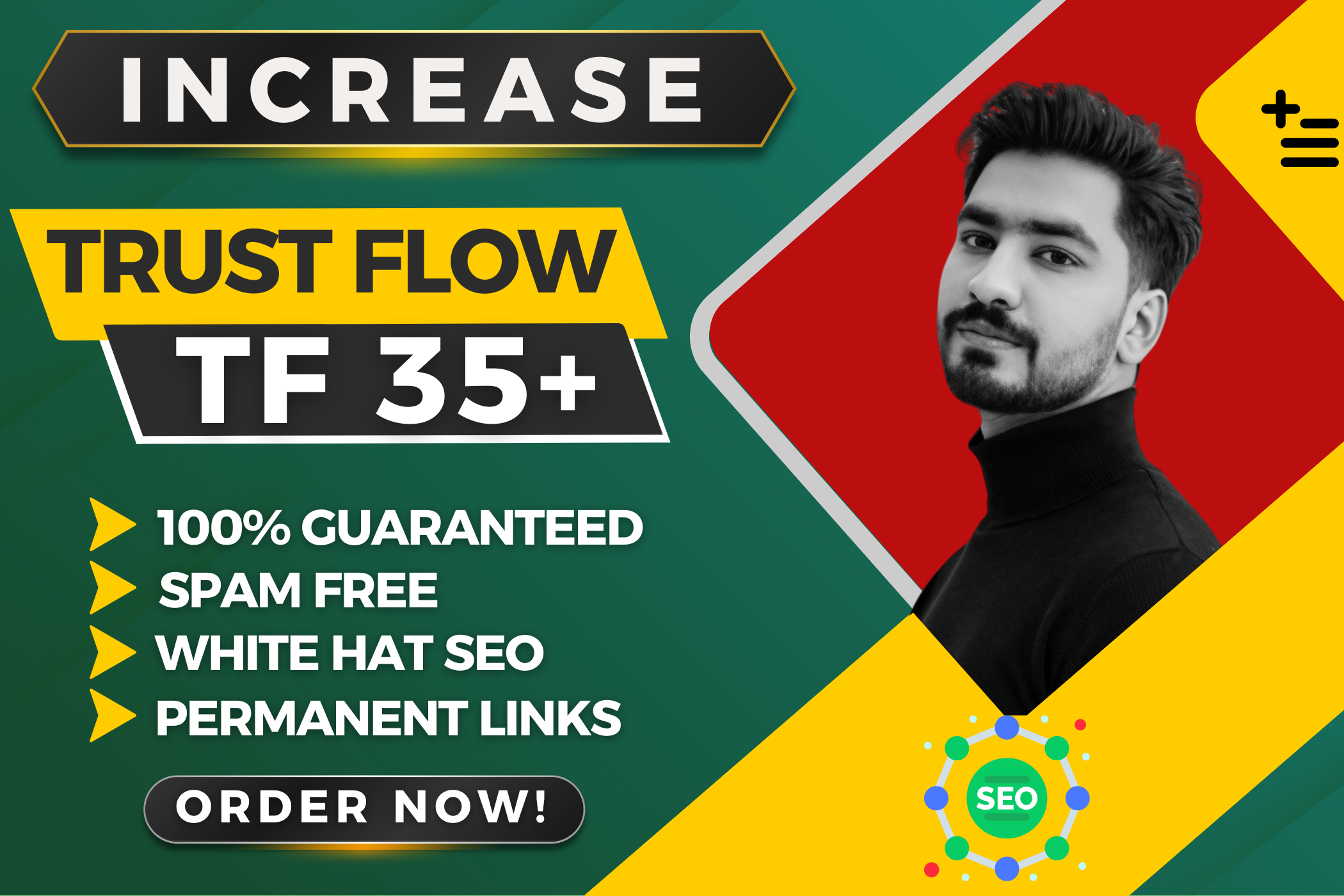 I Will Increase Majestic Trust Flow TF 35+ to Improve...