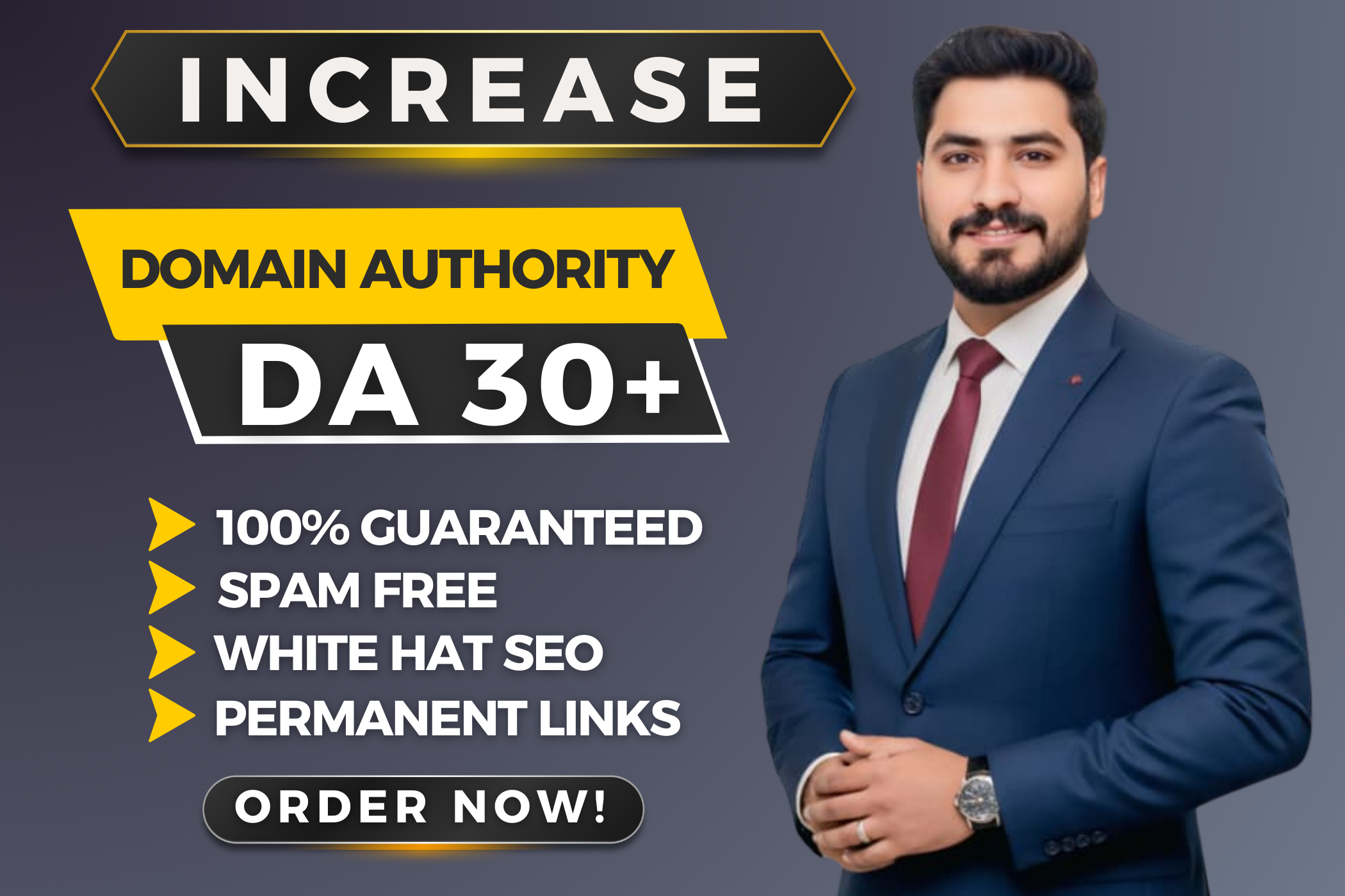 I will increase Moz Domain Authority DA 30 plus