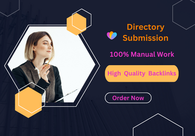 I will Create 60 Directory Submission Backlinks Manually