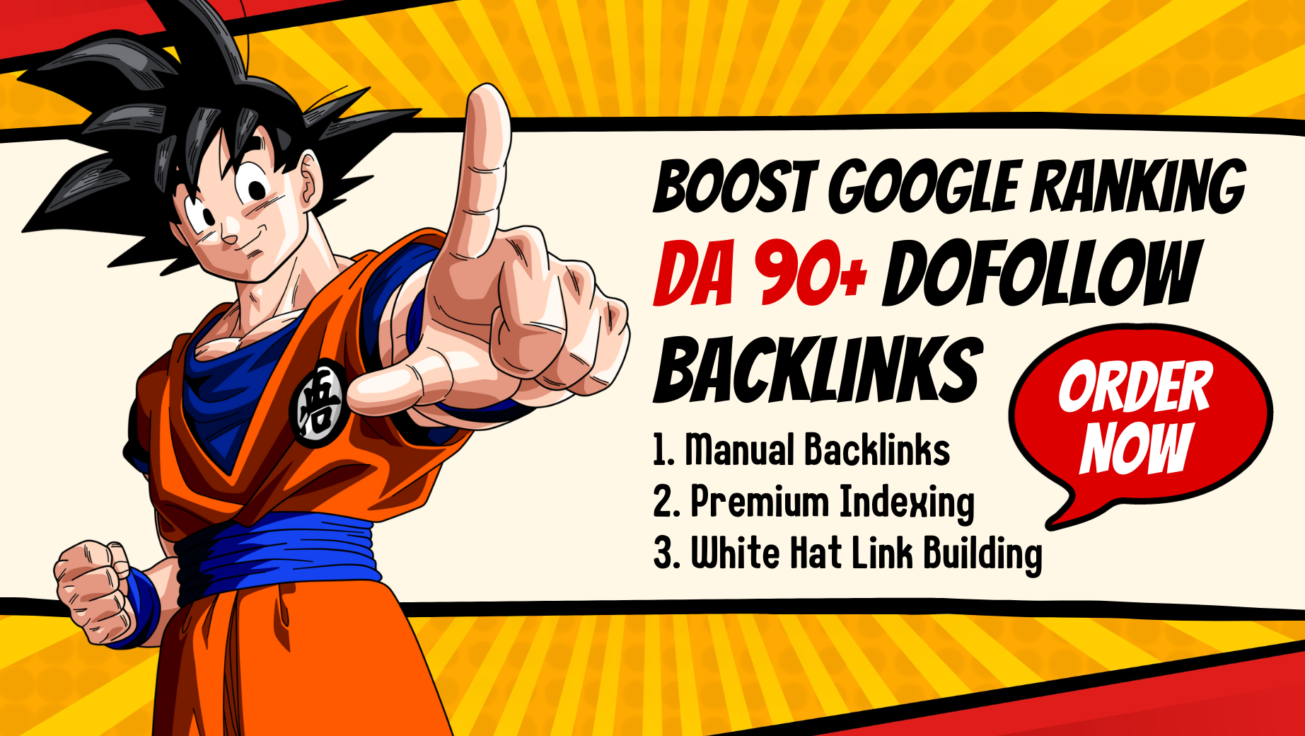 50 High Authority DA 90+ SEO Dofollow Backlinks