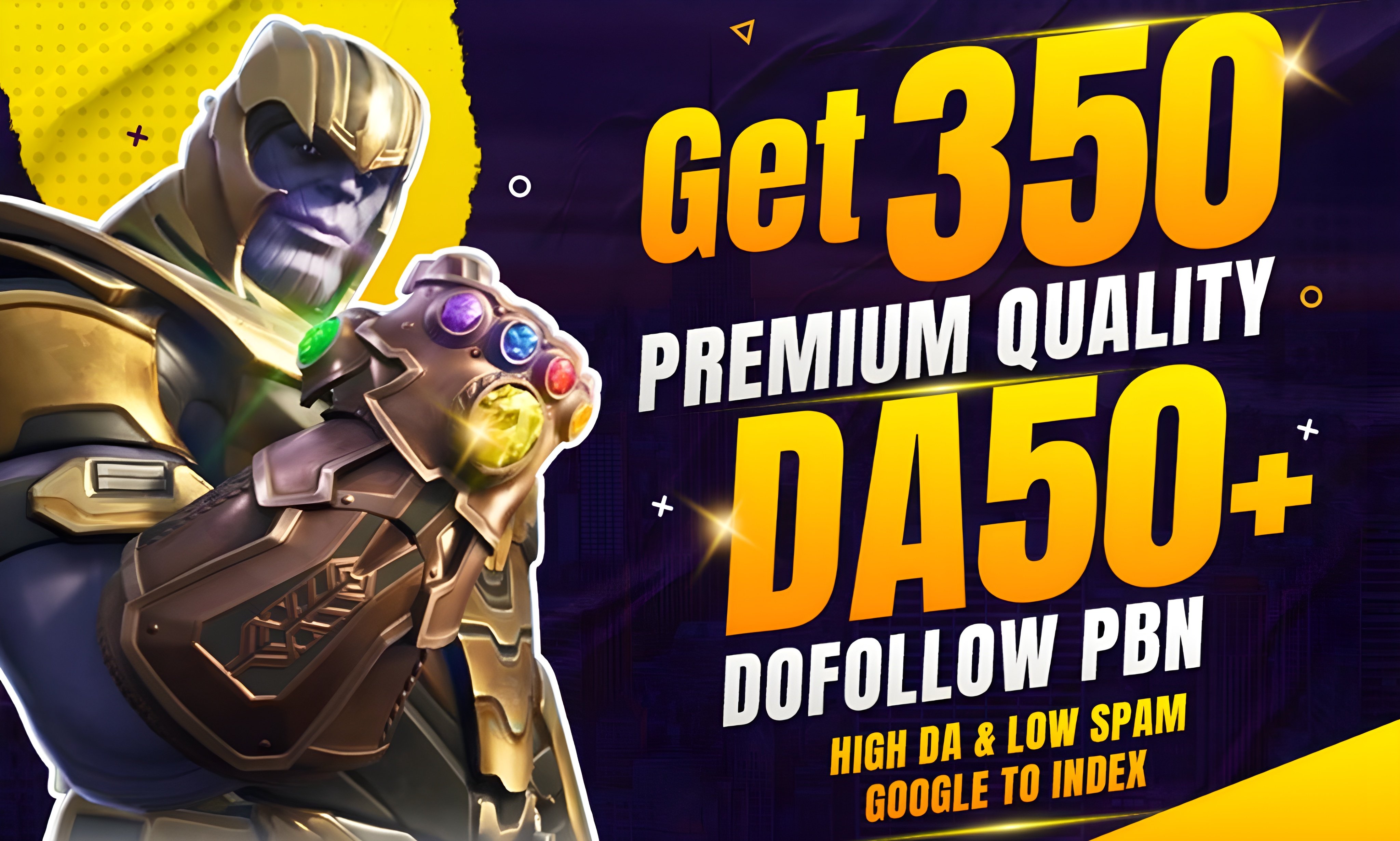 Powerful 350 Permanent PBN Backlinks DA 50- 70+ on Aged Domains - Homepage Dofollow Link