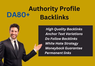 I Will Provide 100 High Authority Do Follow Profile Backlinks