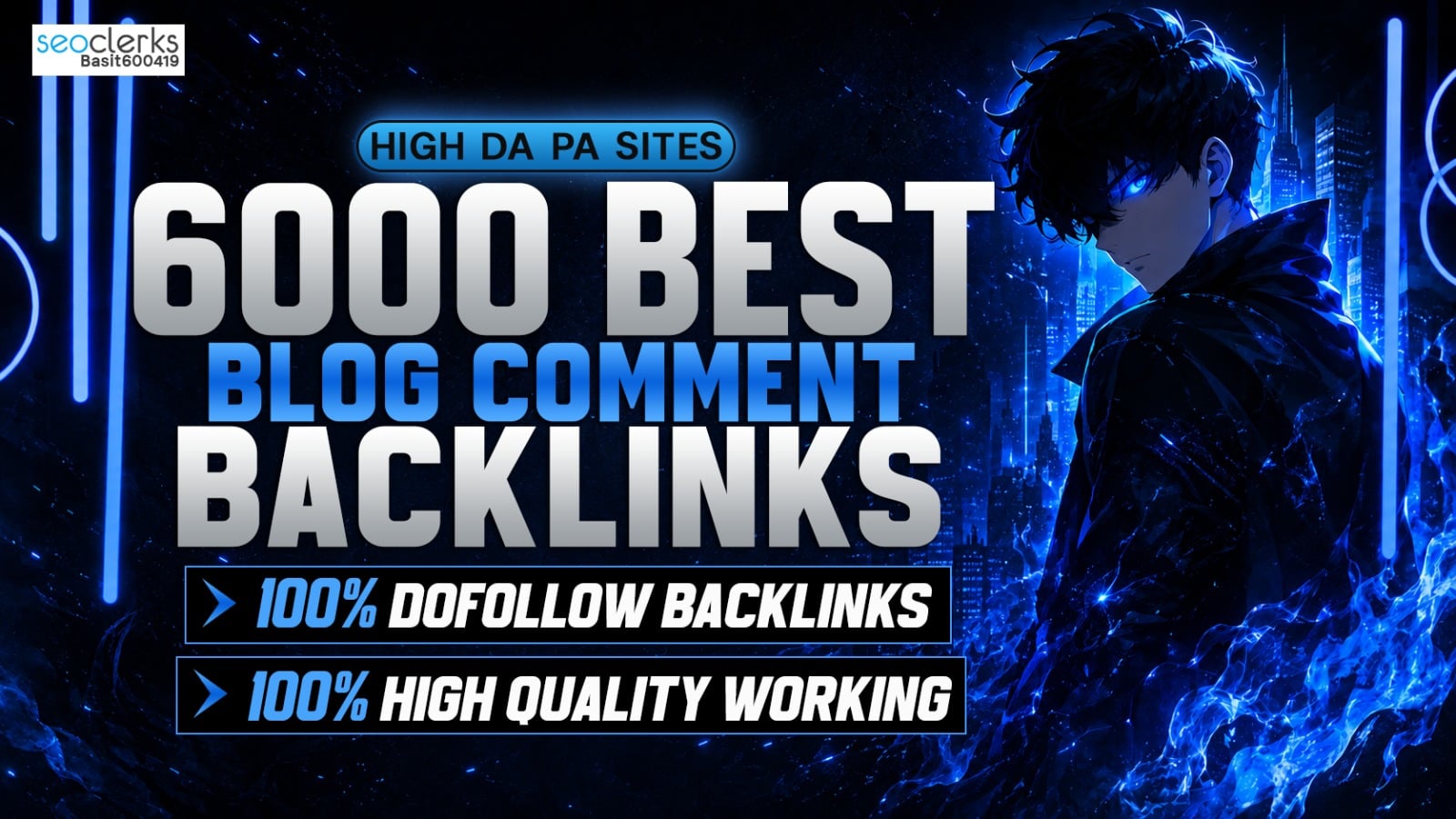 Boost your website with 6000 manual Blog Comments Backlinks Buy 2 get 1 free